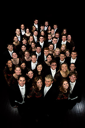 college choir portrait